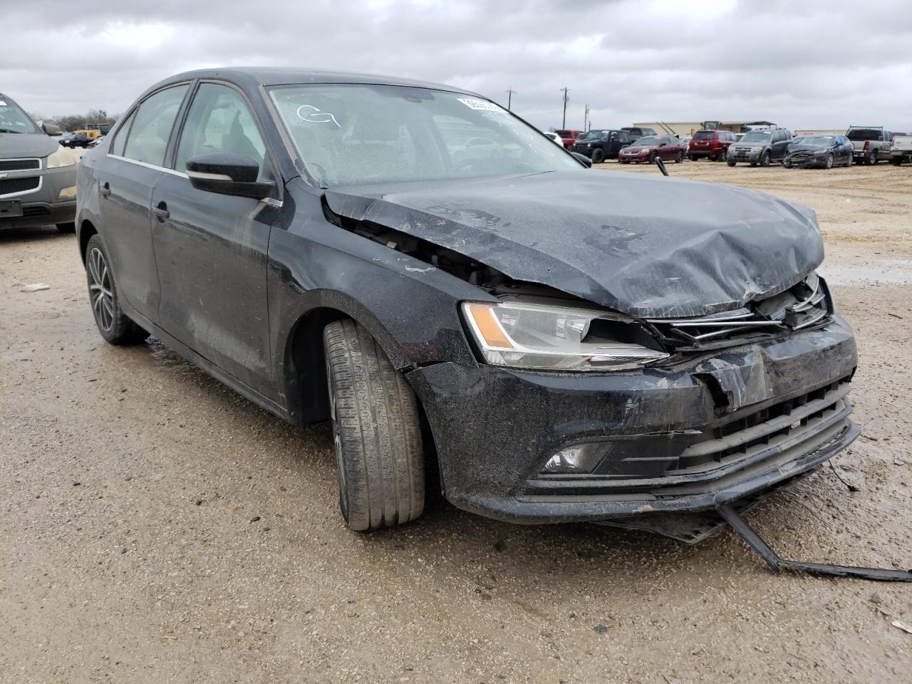 VOLKSWAGEN JETTA SEL 2016 with VIN 3VWL07AJ1GM231393 - Photo from auction