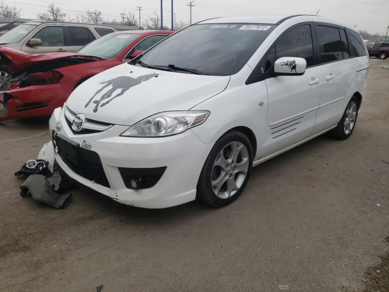 Photo 2 from auction – 2009 MAZDA 5 with VIN JM1CR293190343859