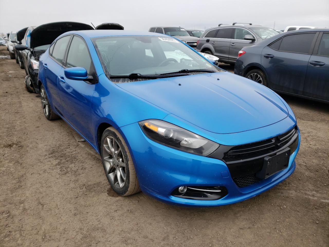 DODGE DART SXT 2015 with VIN 1C3CDFBB1FD201351 - Photo from auction