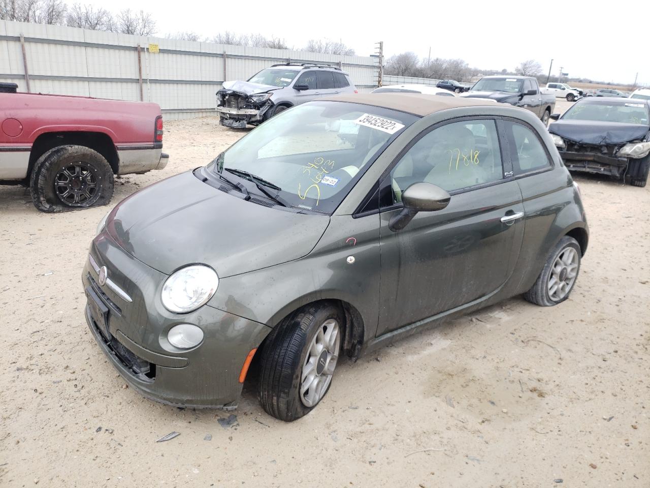 Photo 2 from auction – 2012 FIAT 500 POP with VIN 3C3CFFDR4CT340643