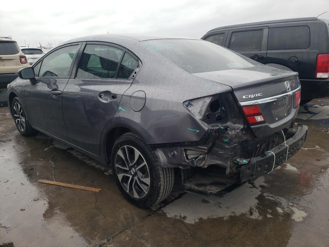Photo 3 from auction – 2014 HONDA CIVIC EX with VIN 19XFB2F81EE072272