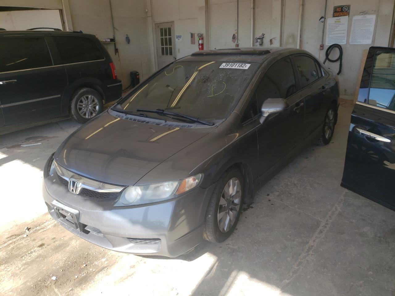Photo 2 from auction – 2009 HONDA CIVIC EXL with VIN 2HGFA16949H337087