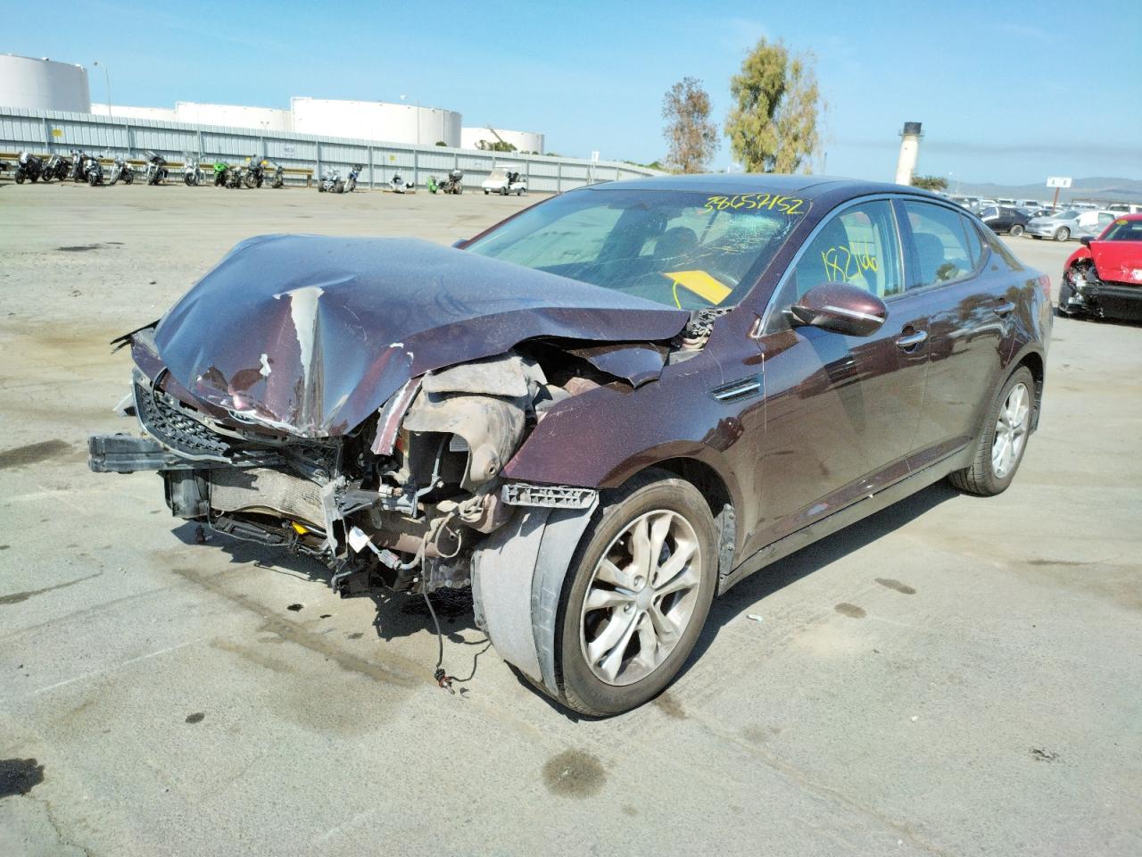 Photo 2 from auction – 2012 KIA OPTIMA EX with VIN 5XXGN4A74CG049353