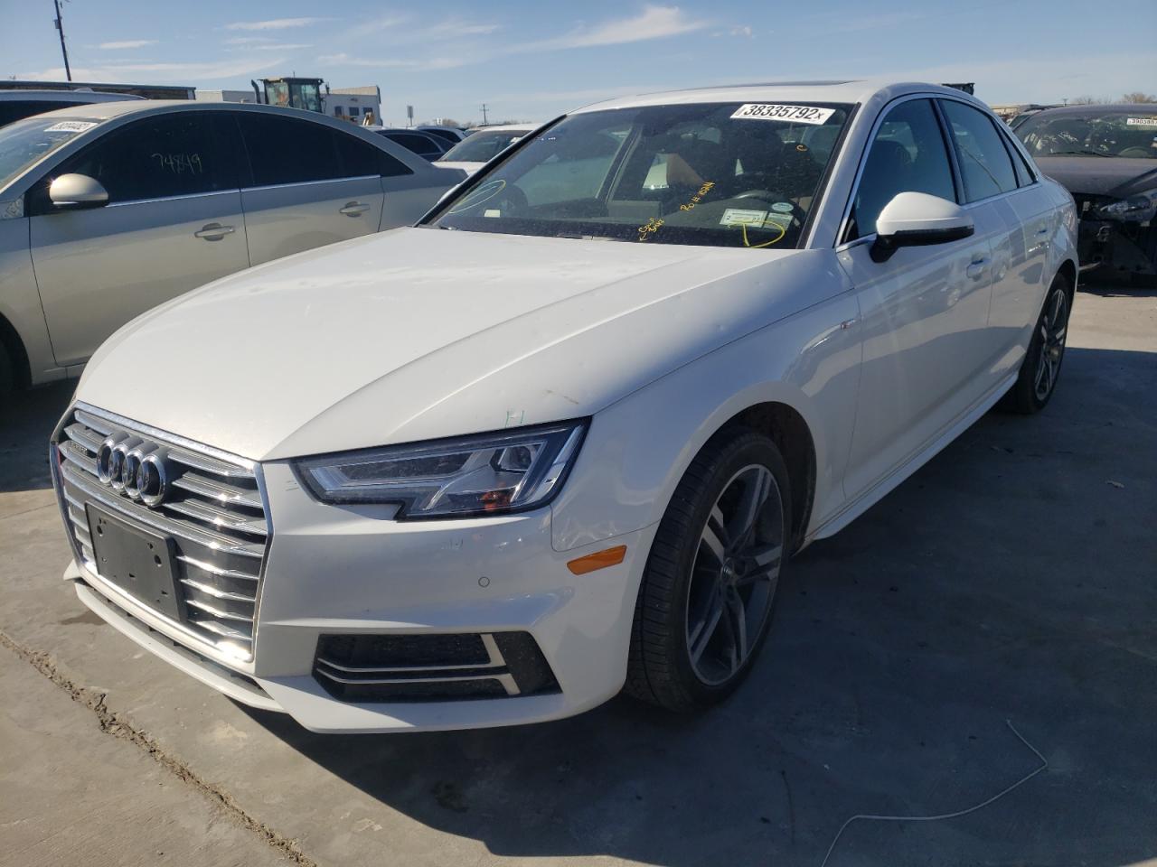 Photo 2 from auction – 2017 AUDI A4 PREMIUM with VIN WAUENAF45HN025902
