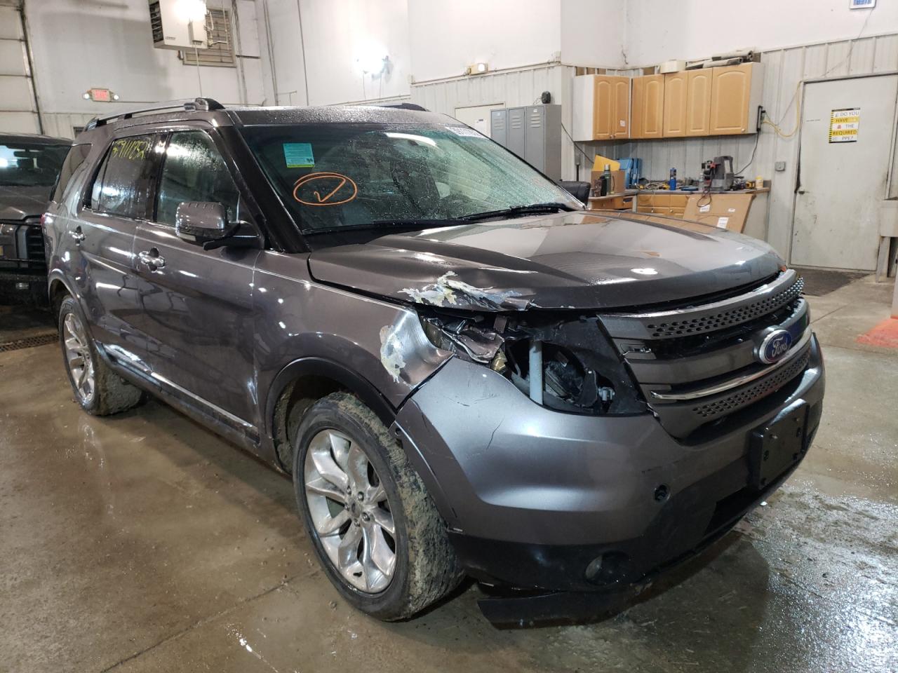 FORD EXPLORER L 2011 with VIN 1FMHK8F8XBGA18391 - Photo from auction