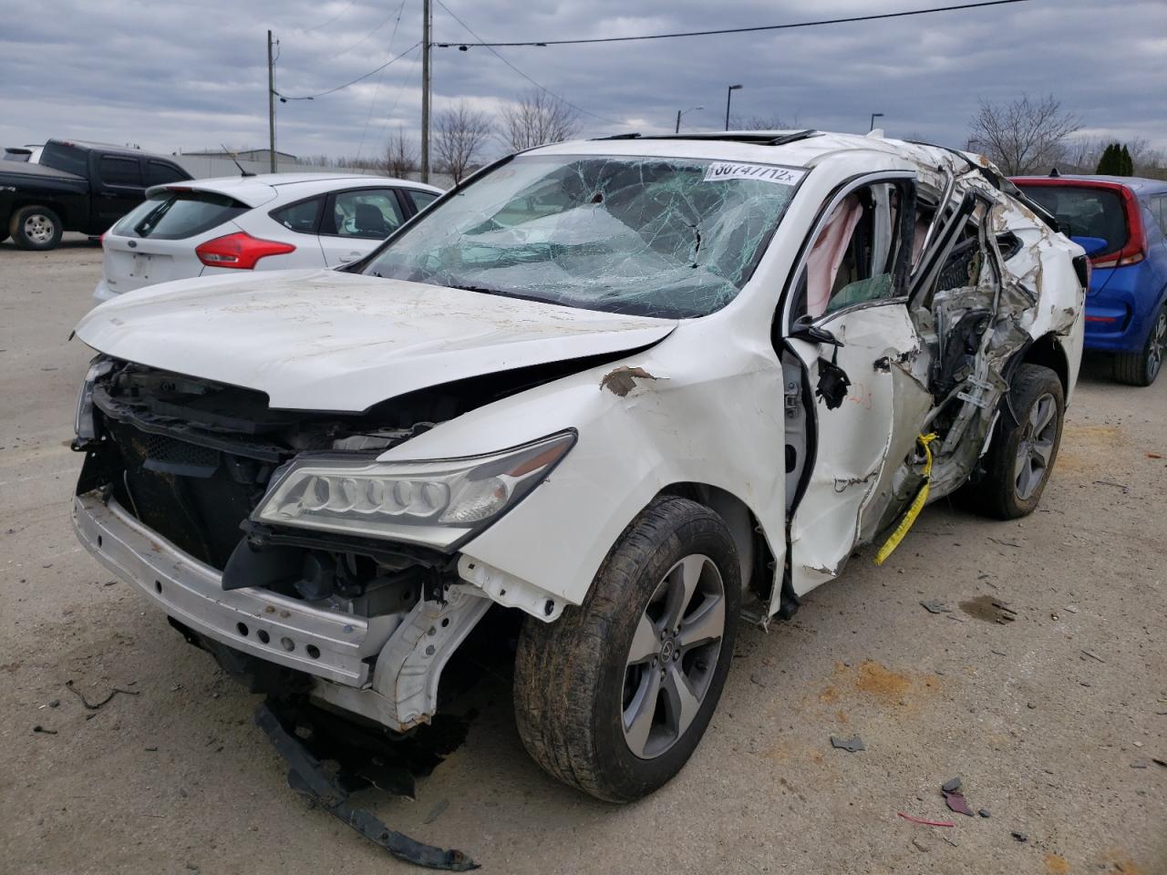 Photo 2 from auction – 2014 ACURA MDX with VIN 5FRYD4H2XEB025225