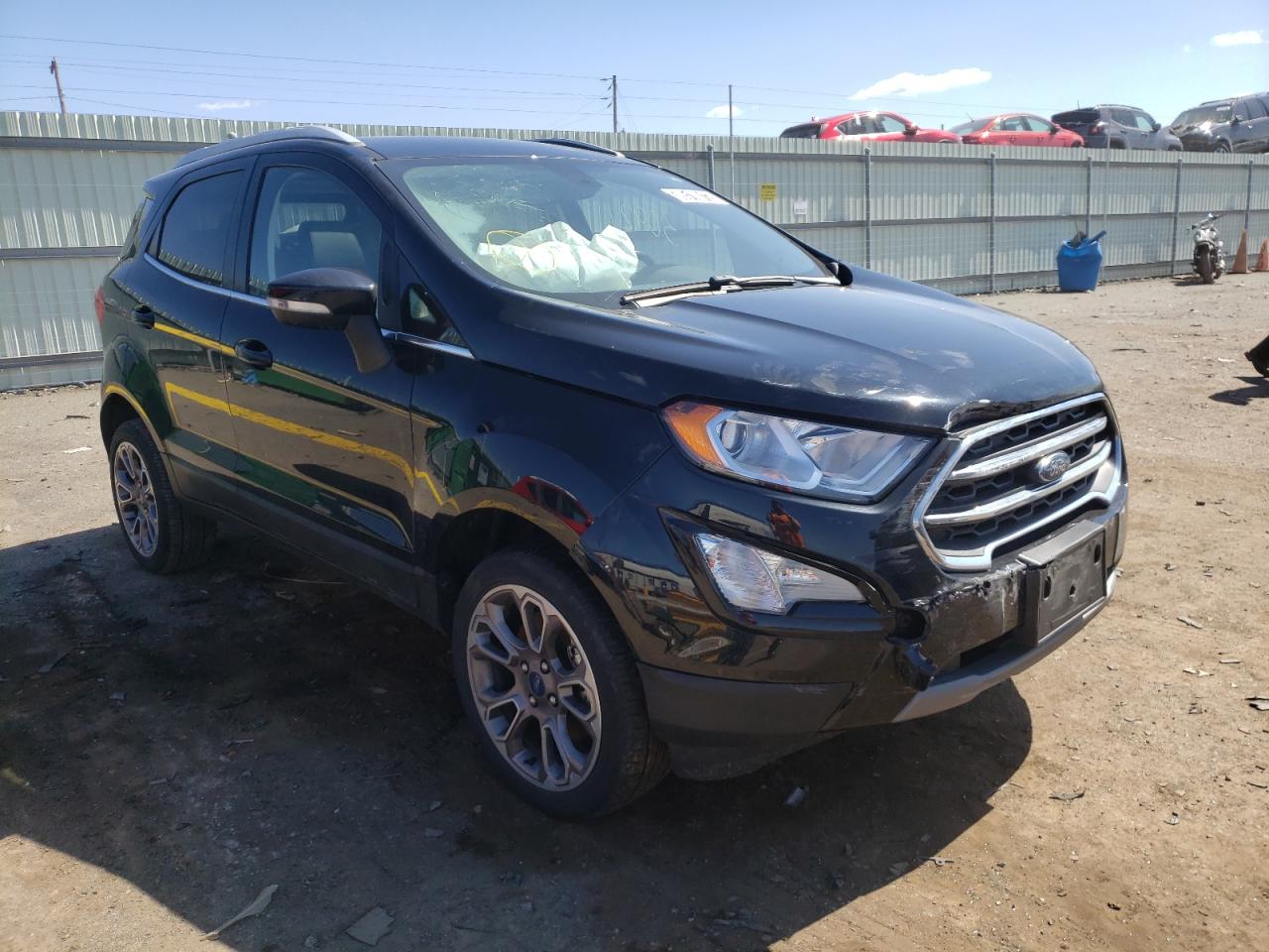 FORD ECOSPORT T 2020 with VIN MAJ6S3KL1LC351442 - Photo from auction