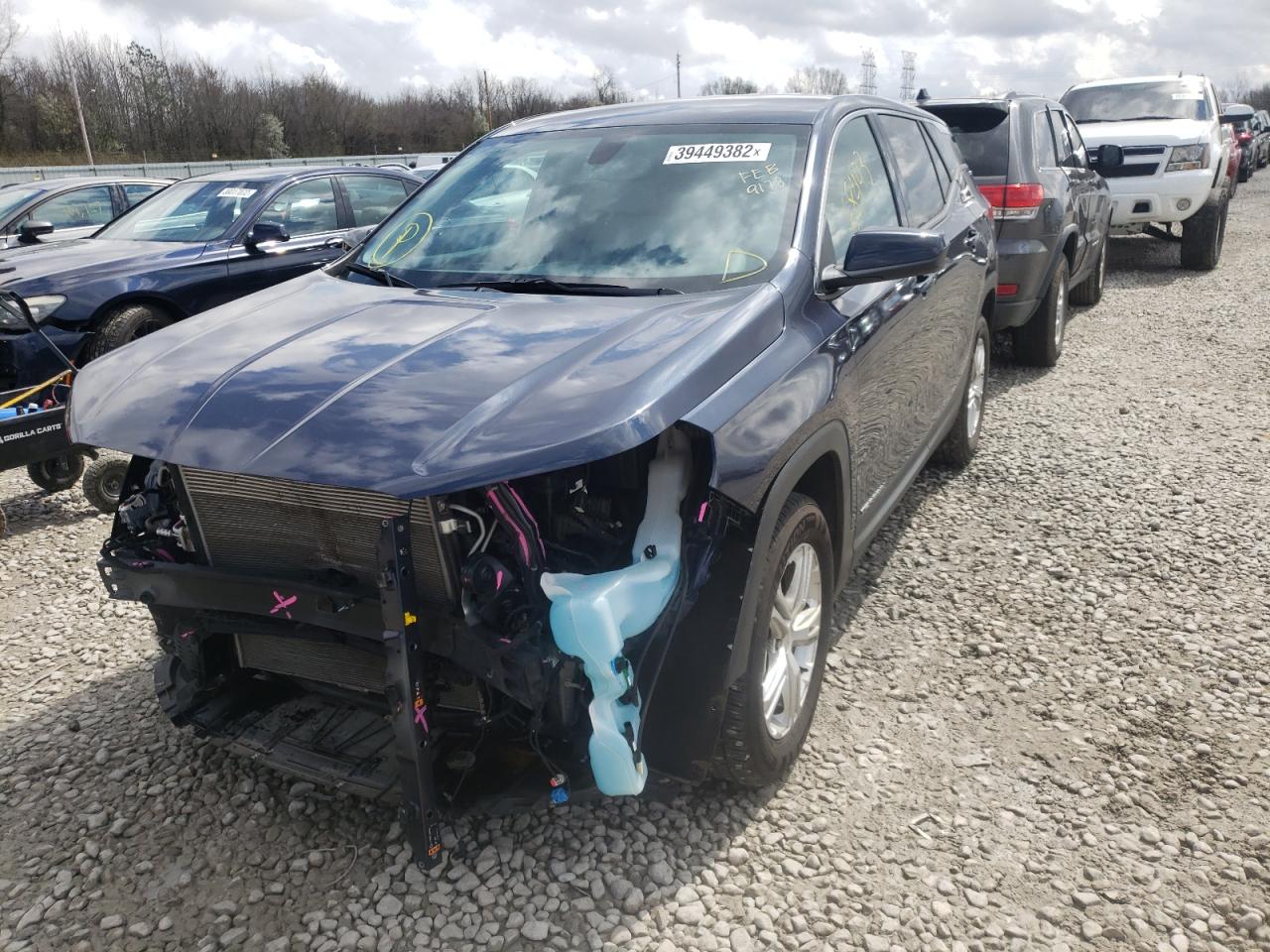 Photo 2 from auction – 2018 GMC TERRAIN SL with VIN 3GKALMEV0JL229178