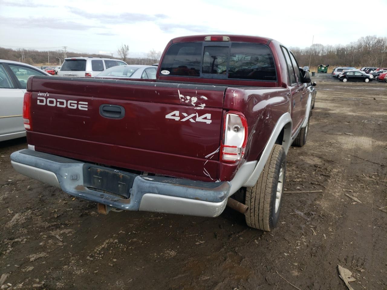 Photo 4 from auction – 2002 DODGE DAKOTA QUA with VIN 1B7HG48N82S696460