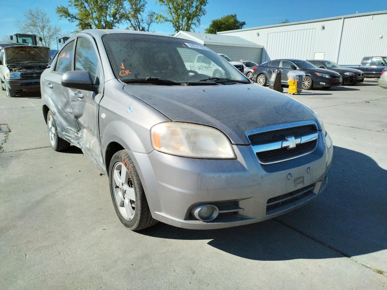 Photo 1 from auction – 2008 CHEVROLET AVEO LT with VIN KL1TG56638B076238
