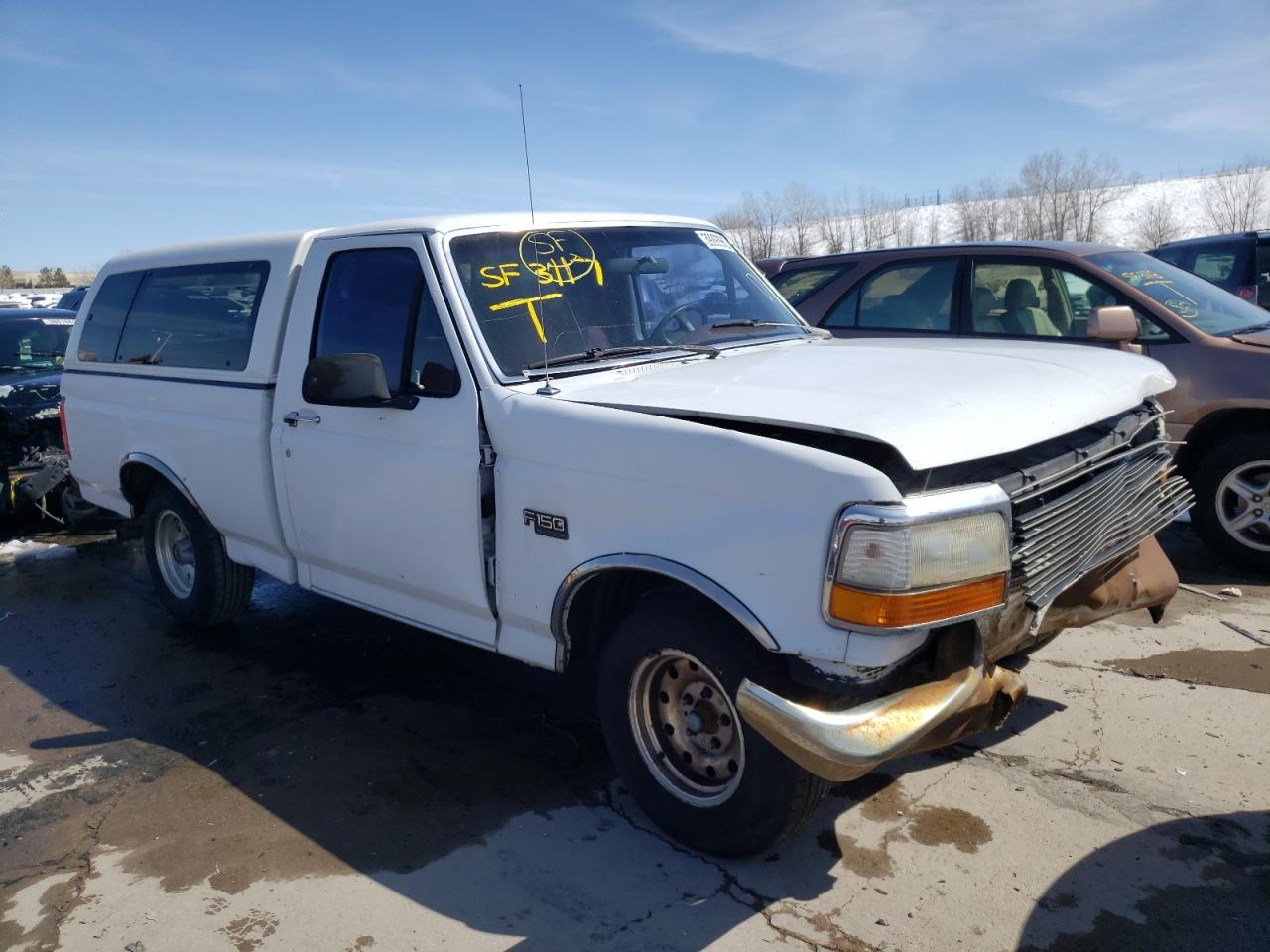 FORD F150 1994 with VIN 2FTDF15Y7RCA15329 - Photo from auction