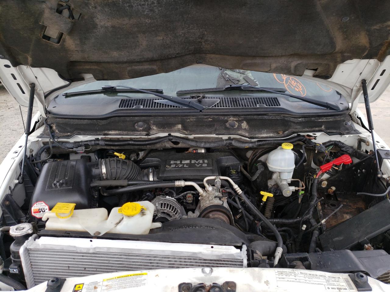 Photo 7 from auction – 2008 DODGE RAM 1500 S with VIN 1D3HU18218J174627