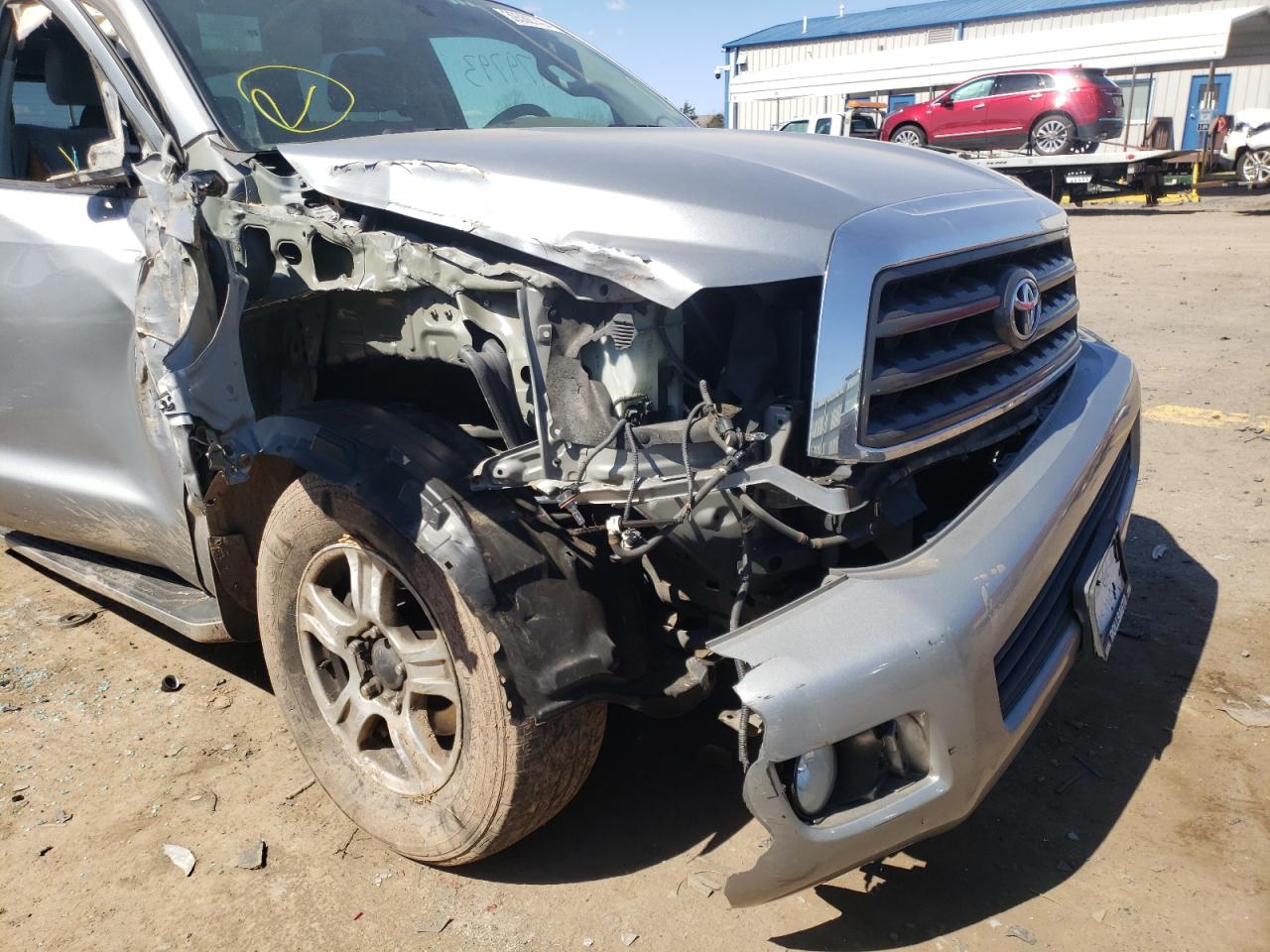 Photo 9 from auction – 2008 TOYOTA SEQUOIA SR with VIN 5TDBY64A08S003996