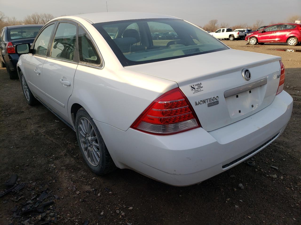 Photo 3 from auction – 2005 MERCURY MONTEGO PR with VIN 1MEFM431X5G618563