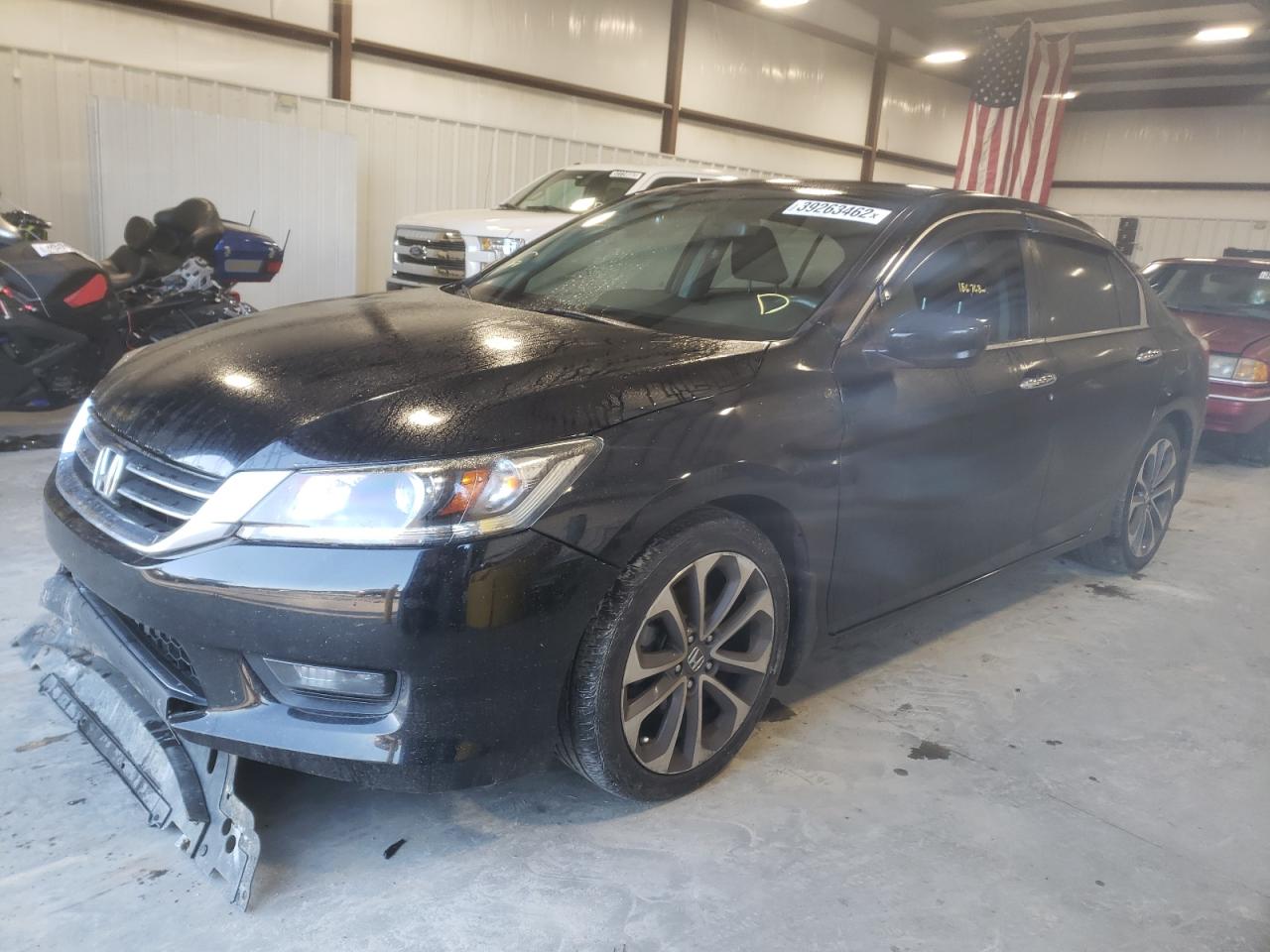 Photo 2 from auction – 2014 HONDA ACCORD SPO with VIN 1HGCR2F56EA040166
