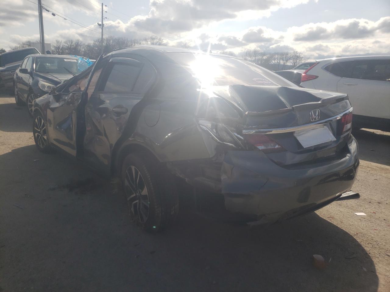 Photo 3 from auction – 2013 HONDA CIVIC EXL with VIN 19XFB2F94DE074766