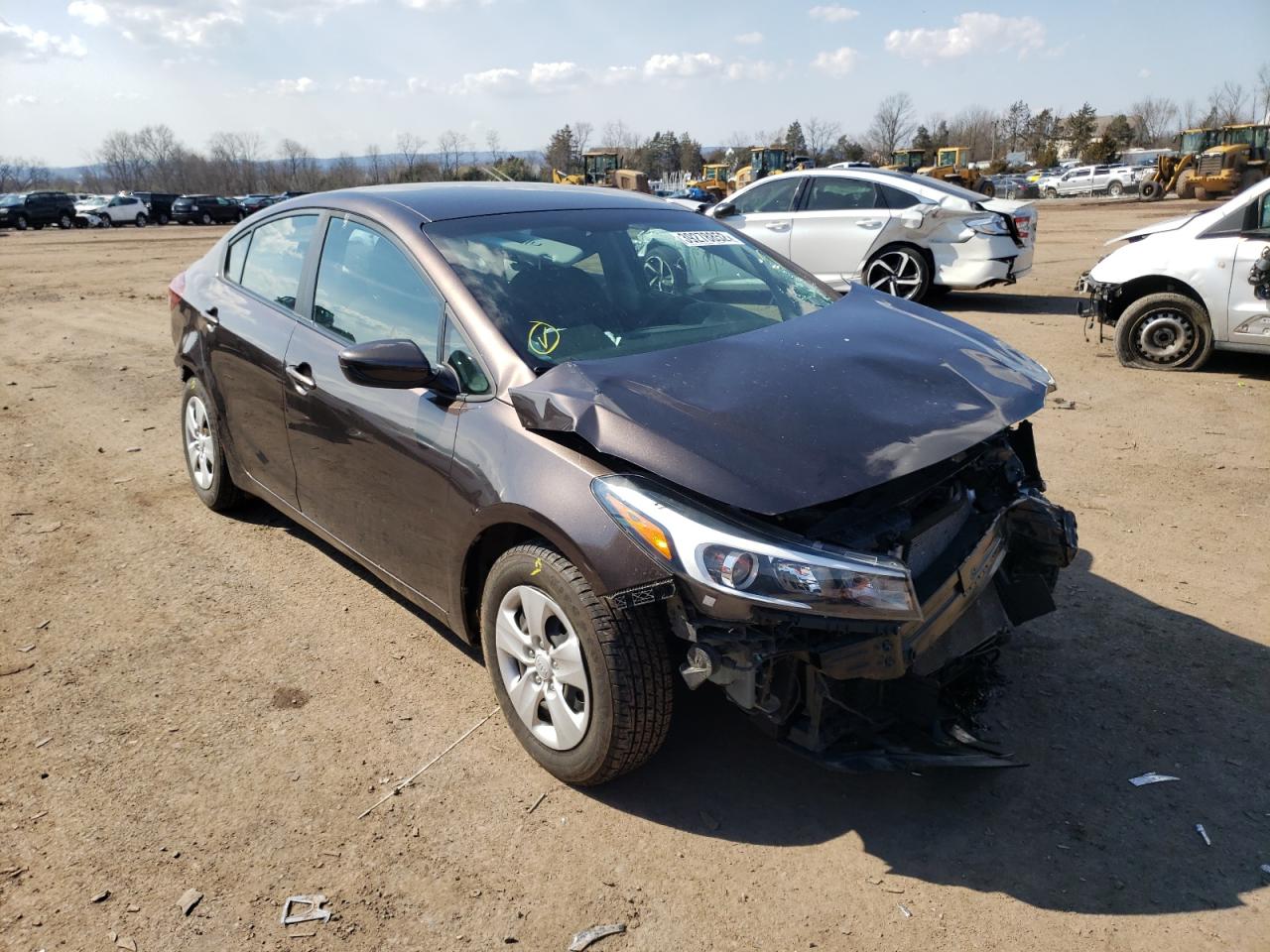 KIA FORTE LX 2018 with VIN 3KPFK4A71JE178824 - Photo from auction