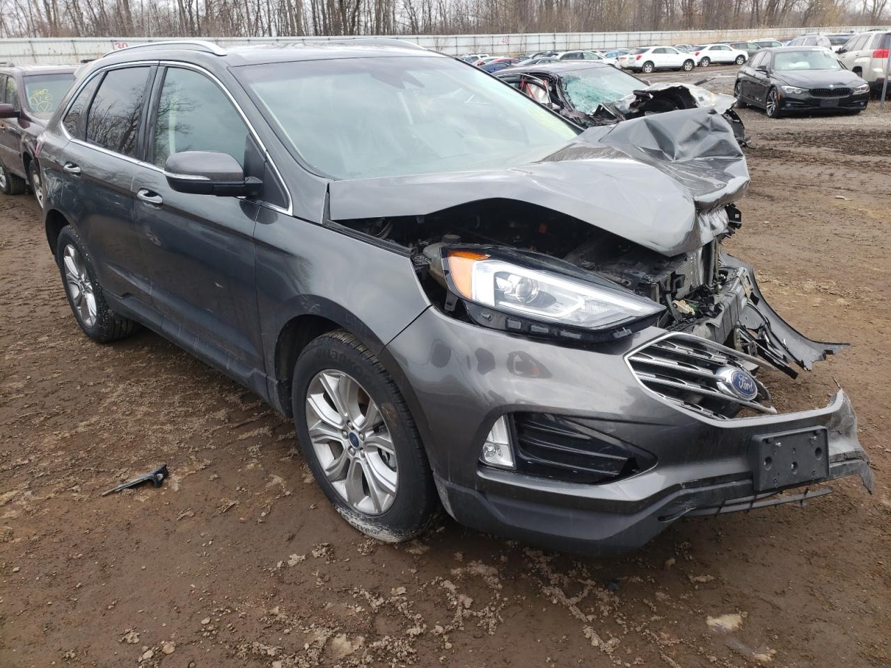FORD EDGE TITAN 2019 with VIN 2FMPK4K99KBC37451 - Photo from auction