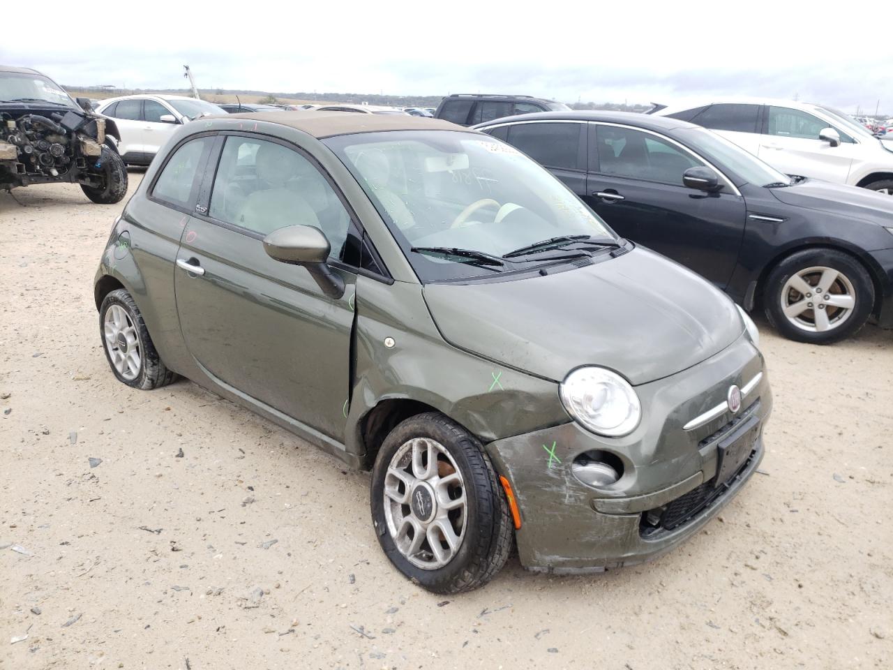 FIAT 500 POP 2012 with VIN 3C3CFFDR4CT340643 - Photo from auction