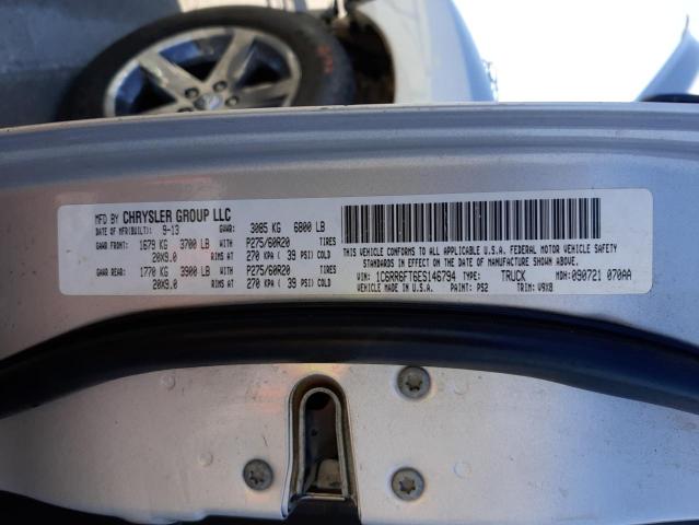 Photo 10 from auction – 2014 RAM 1500 ST with VIN 1C6RR6FT6ES146794