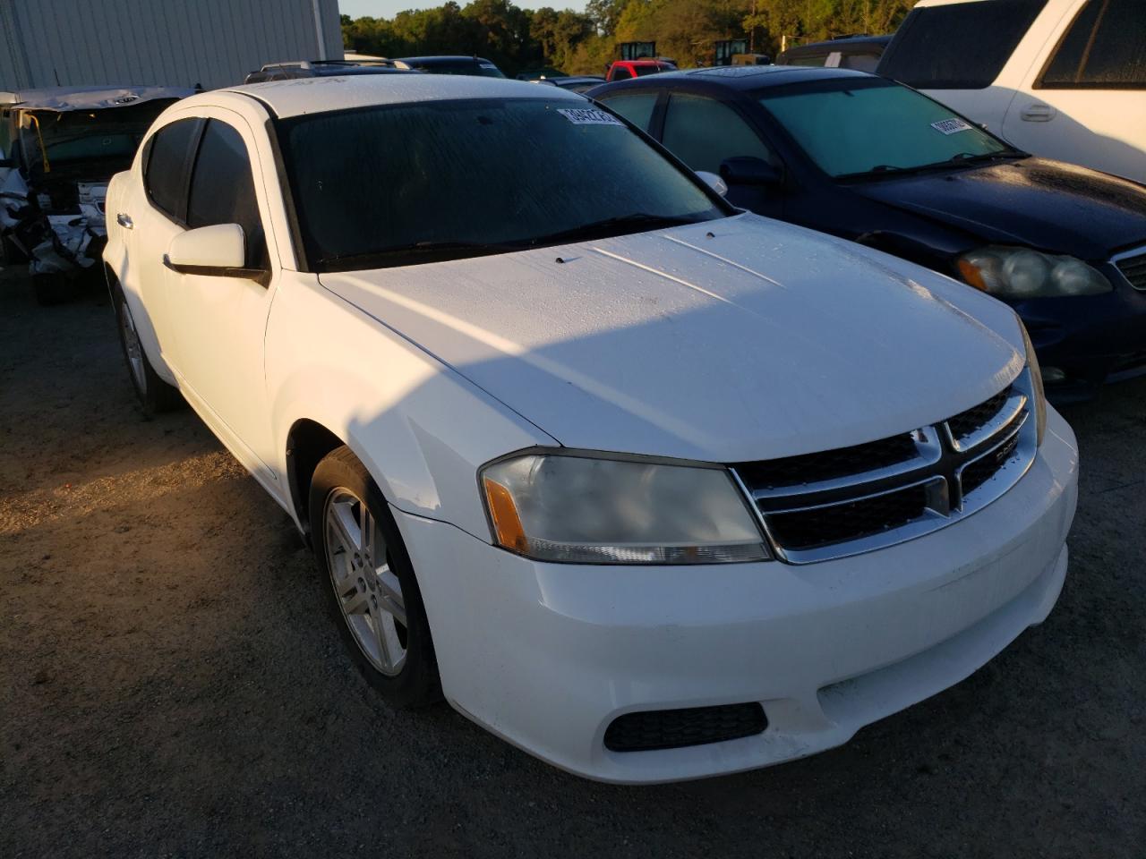 DODGE AVENGER SX 2012 with VIN 1C3CDZCB2CN156796 - Photo from auction