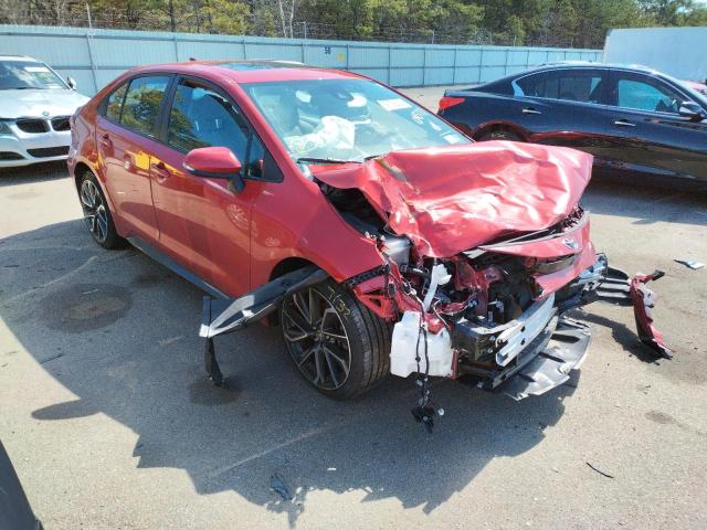 TOYOTA COROLLA SE 2020 with VIN 5YFP4RCE0LP043777 - Photo from auction