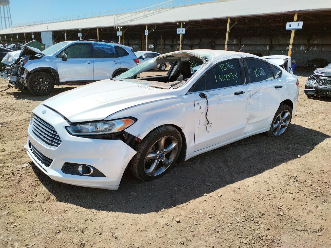 Photo 10 from auction – 2013 FORD FUSION SE with VIN 3FA6P0HR6DR163918