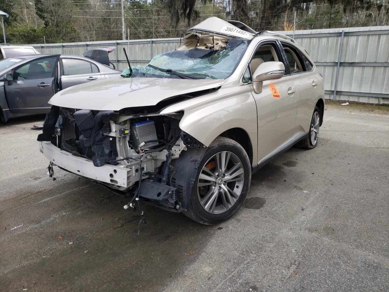 Photo 2 from auction – 2015 LEXUS RX 350 with VIN 2T2ZK1BA5FC166456