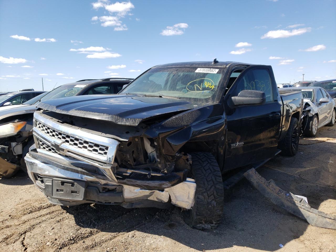 Photo 2 from auction – 2014 CHEVROLET SILVERADO with VIN 3GCUKREC6EG388437