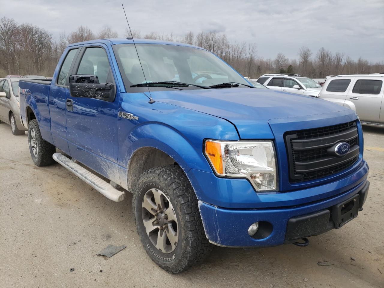 FORD F150 SUPER 2013 with VIN 1FTFX1EF8DFD80202 - Photo from auction