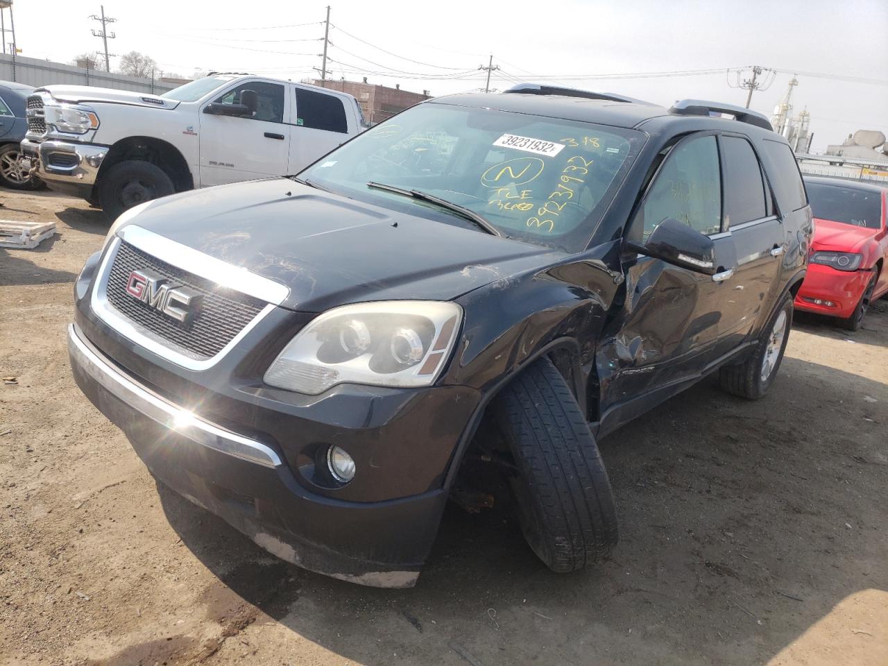 Photo 2 from auction – 2008 GMC ACADIA SLT with VIN 1GKEV23718J138295