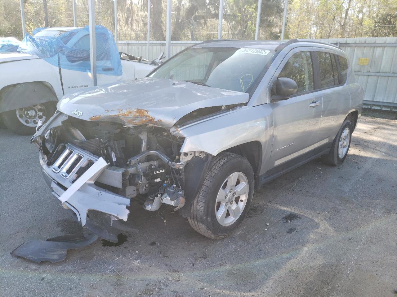 Photo 2 from auction – 2016 JEEP COMPASS SP with VIN 1C4NJCBB6GD716875