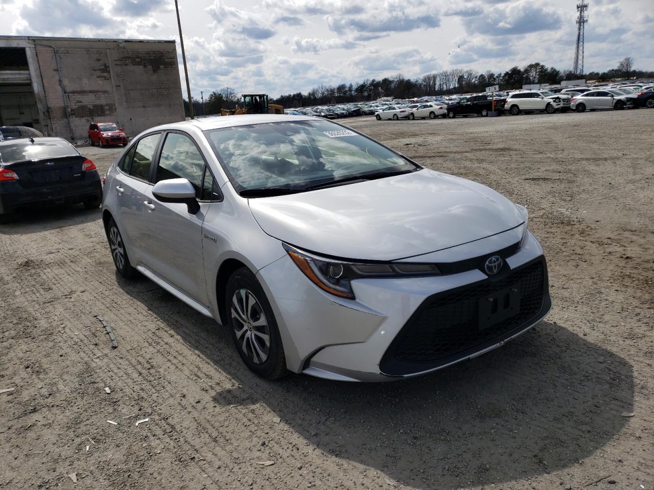 Photo 1 from auction – 2021 TOYOTA COROLLA LE with VIN JTDEAMDE6MJ024576
