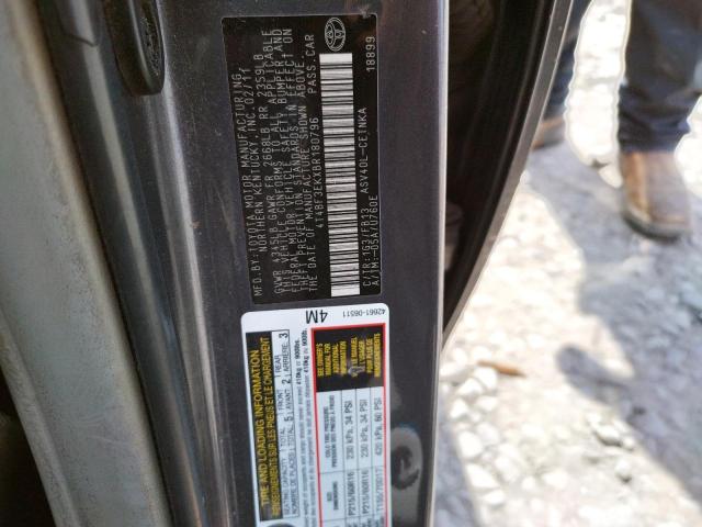 Zdjęcie 10 z aukcji – 2011 TOYOTA CAMRY BASE z VIN 4T4BF3EKXBR180796