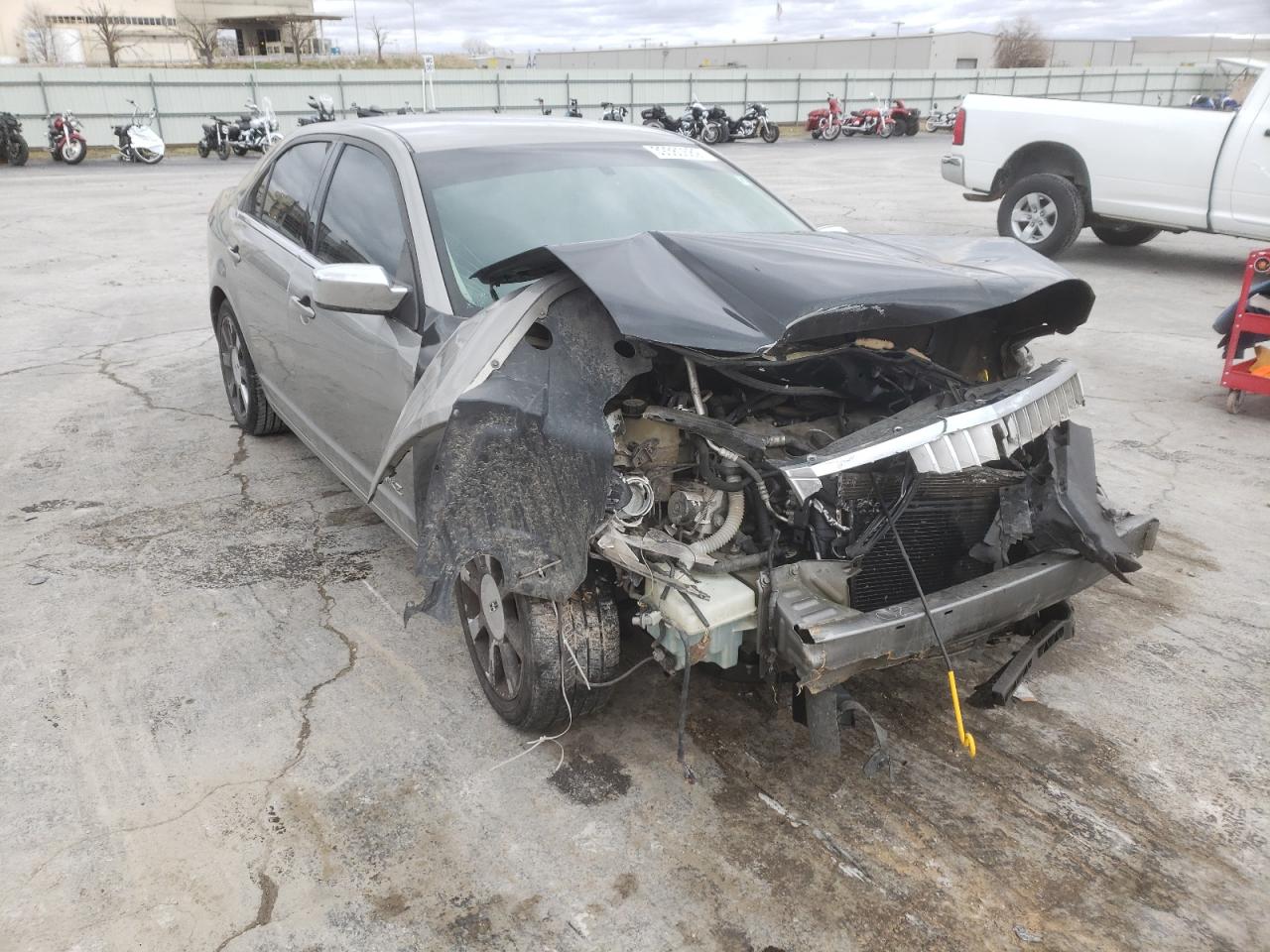LINCOLN MKZ 2008 with VIN 3LNHM26T88R622485 - Photo from auction