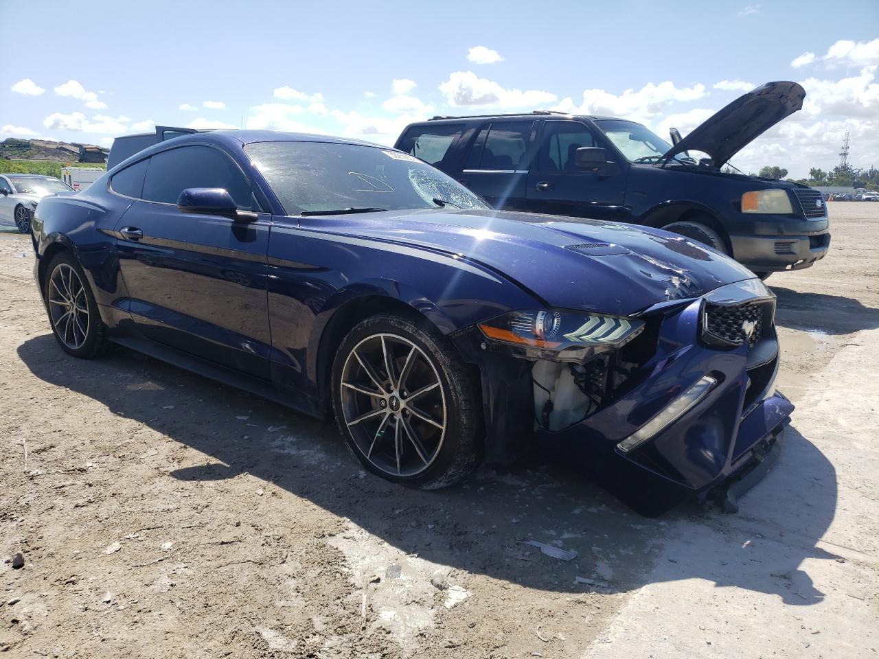 FORD MUSTANG 2018 with VIN 1FA6P8TH4J5171012 - Photo from auction