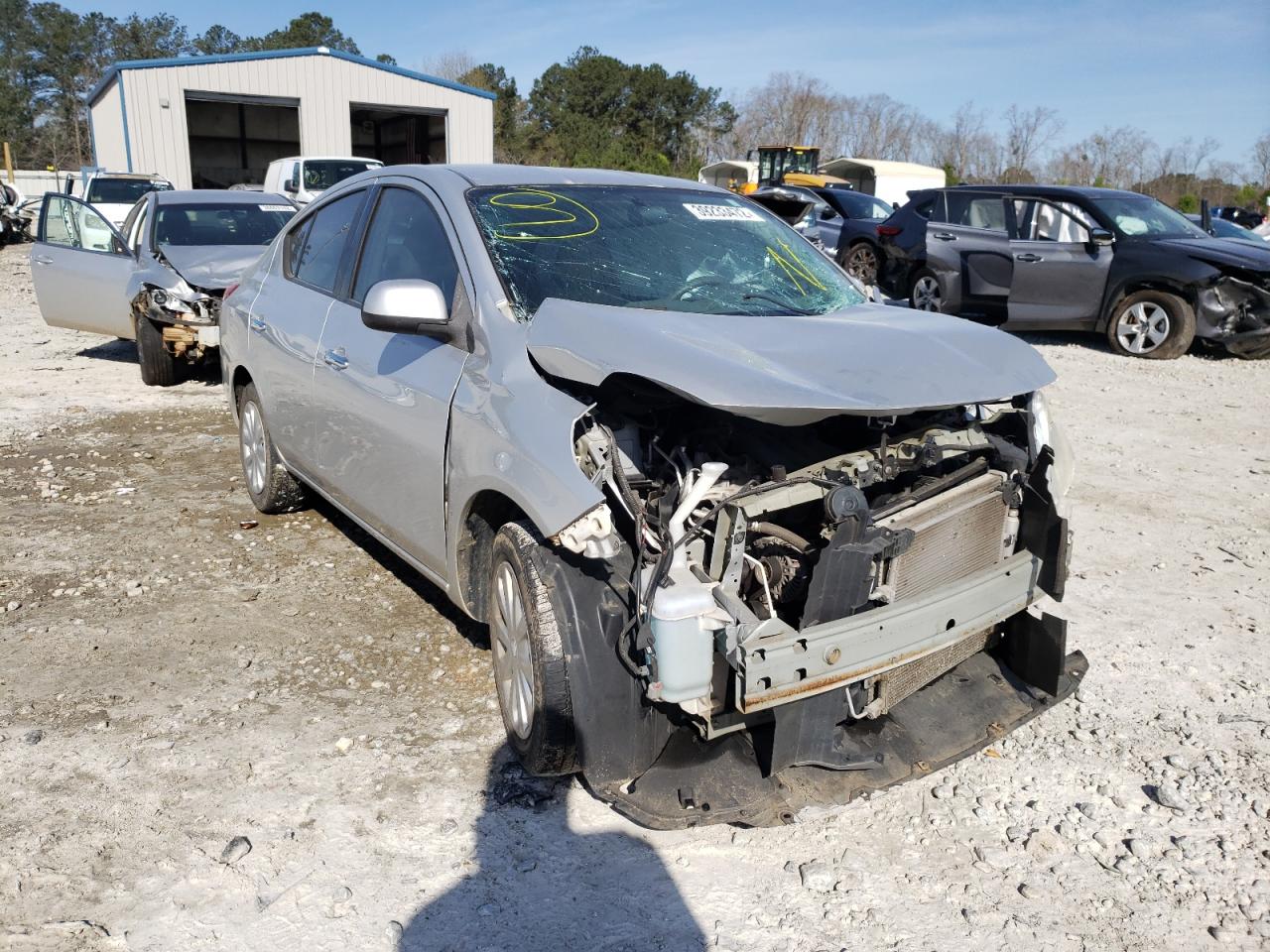 NISSAN VERSA S 2012 with VIN 3N1CN7AP7CL828964 - Photo from auction