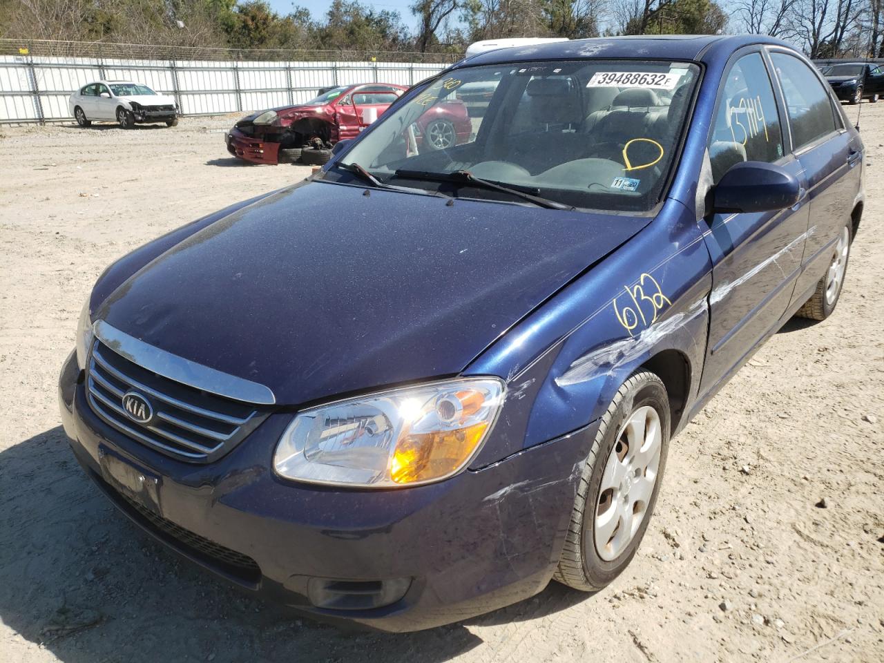 Photo 2 from auction – 2009 KIA SPECTRA EX with VIN KNAFE221695600080