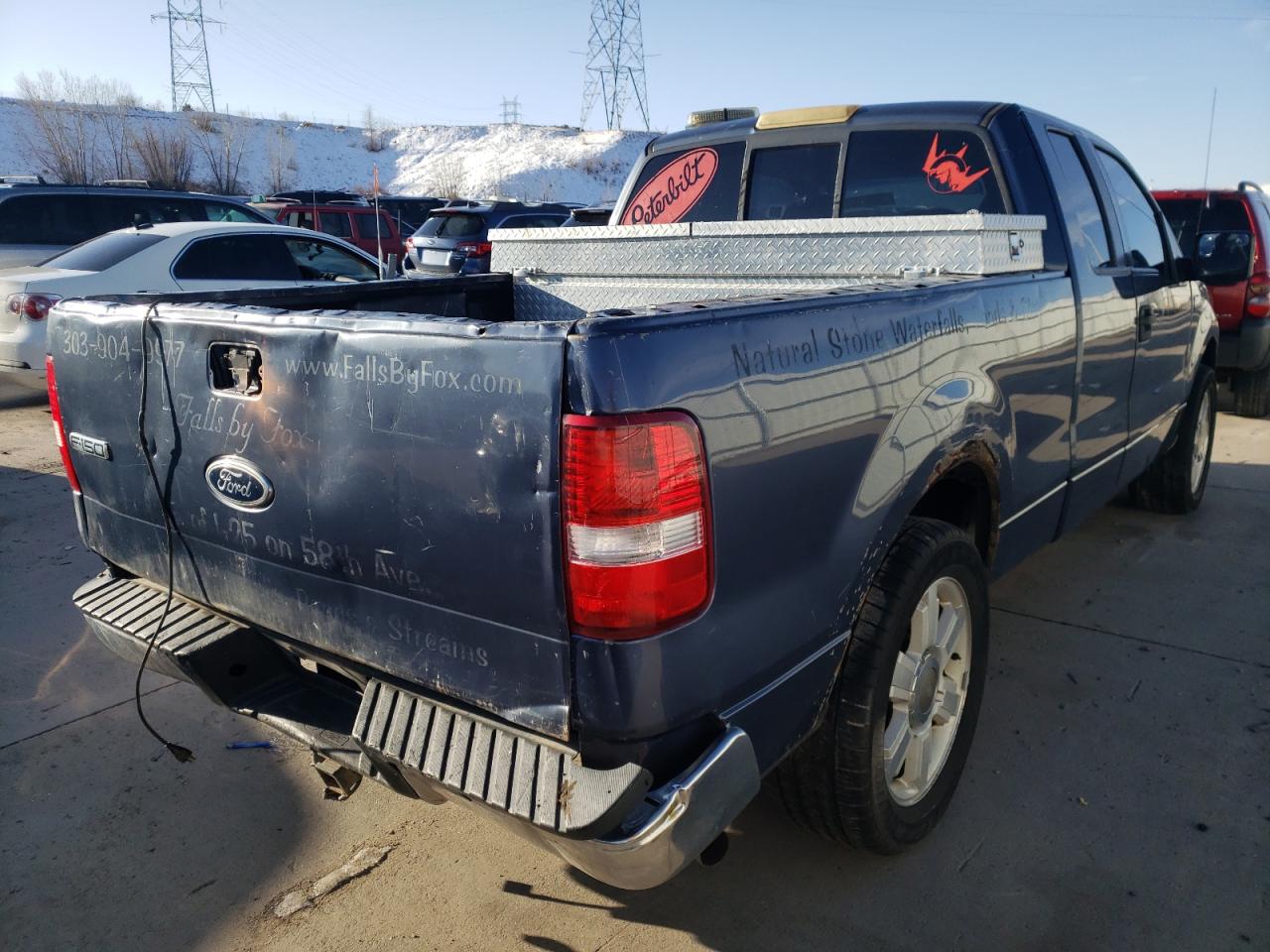 Photo 4 from auction – 2005 FORD F150 with VIN 1FTPX14585FA18997