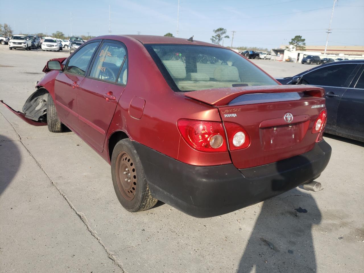 Photo 3 from auction – 2007 TOYOTA COROLLA CE with VIN 1NXBR30E97Z927458
