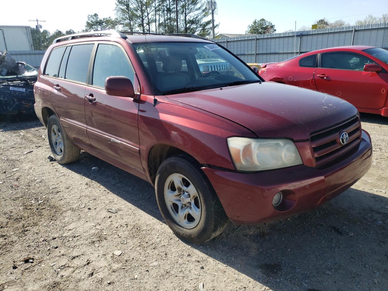 TOYOTA HIGHLANDER 2006 with VIN JTEGD21A260146958 - Photo from auction