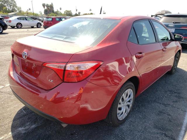 Photo 4 from auction – 2018 TOYOTA COROLLA L with VIN 2T1BURHE5JC036985