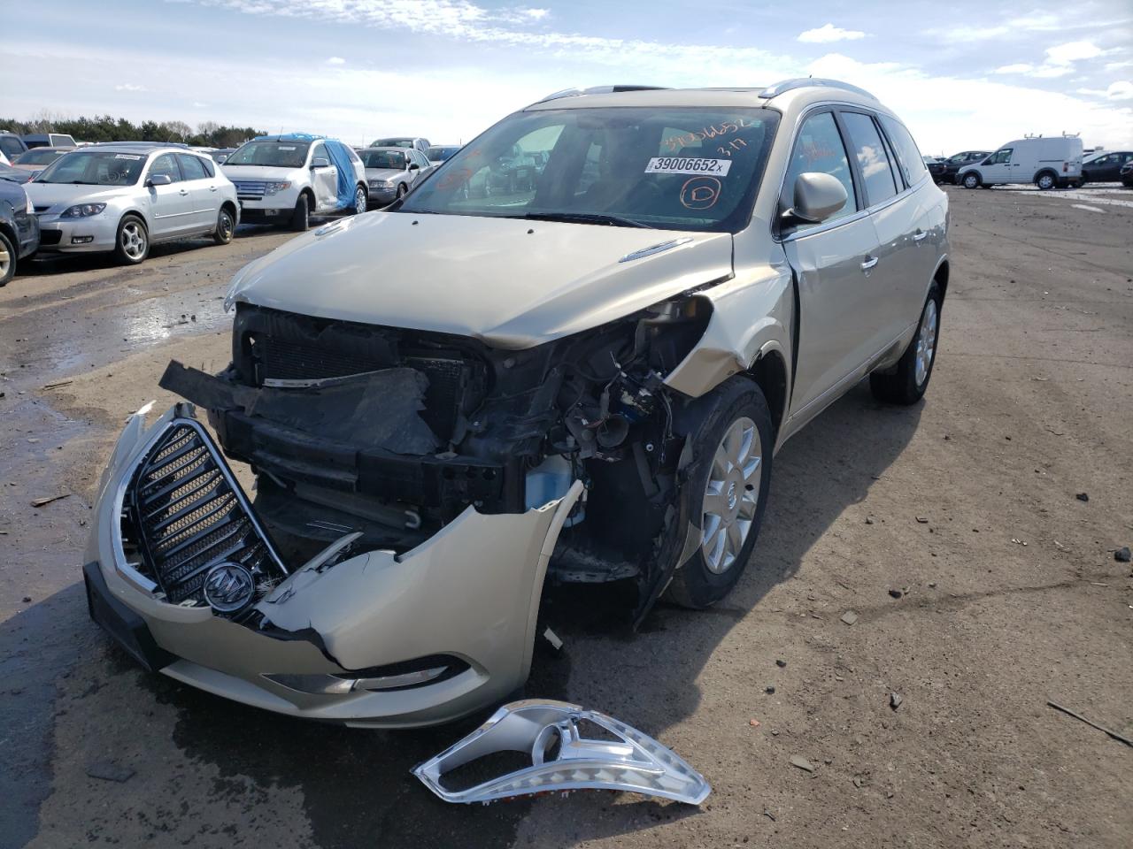Photo 2 from auction – 2013 BUICK ENCLAVE with VIN 5GAKVDKD4DJ110360