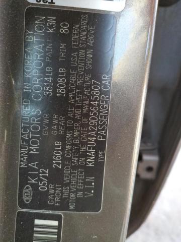Zdjęcie 10 z aukcji – 2013 KIA FORTE EX z VIN KNAFU4A29D5645807