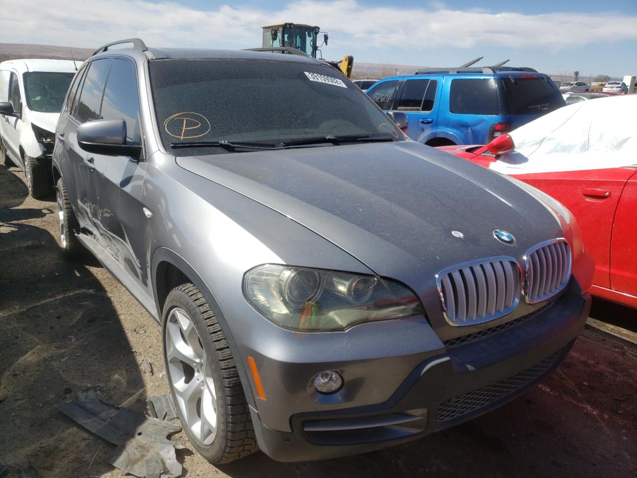 BMW X5 4.8I 2008 with VIN 5UXFE835X8L167220 - Photo from auction