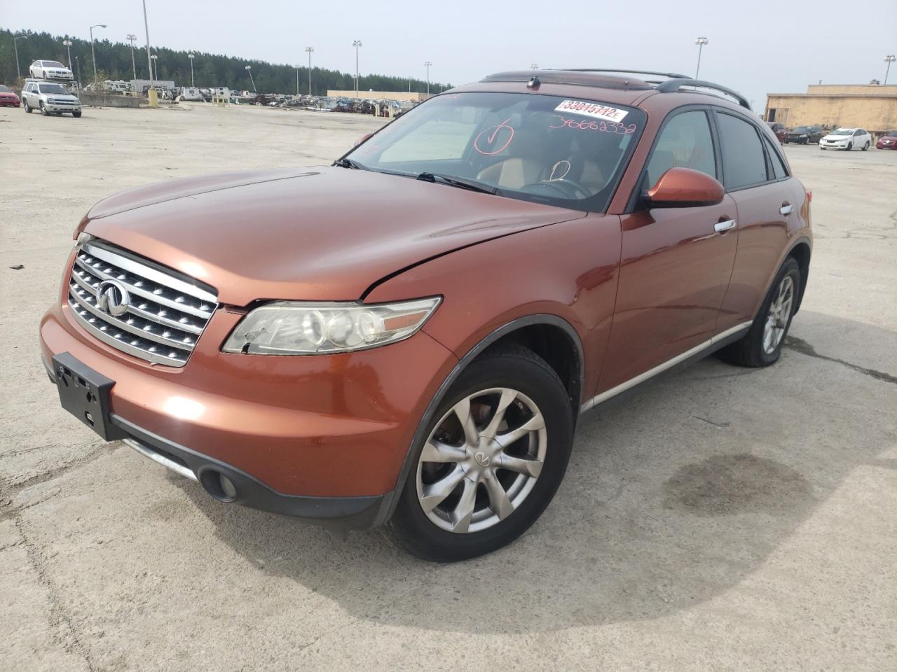 Photo 2 from auction – 2007 INFINITI FX35 with VIN JNRAS08W47X204857