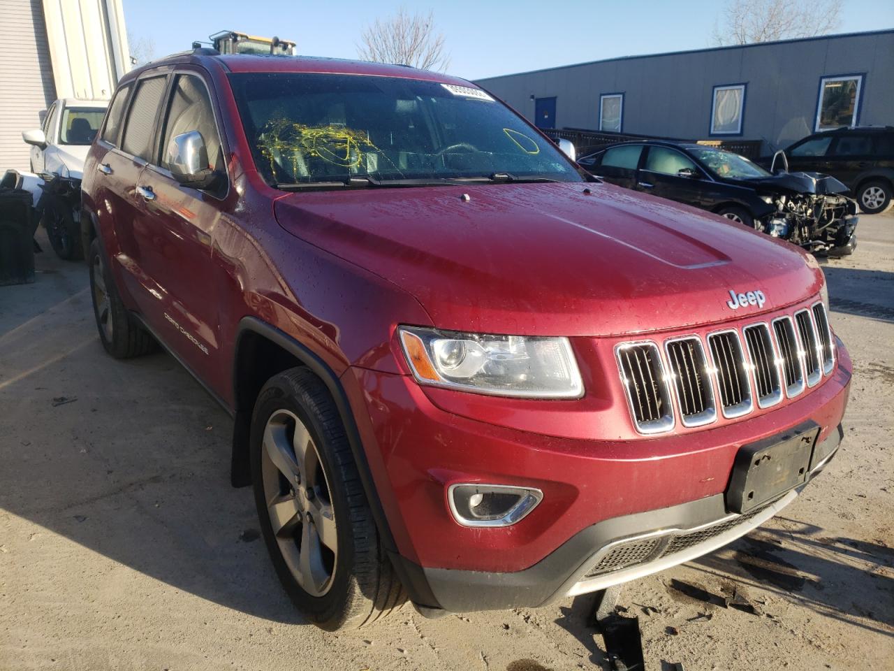 JEEP GRAND CHER 2014 with VIN 1C4RJFBG1EC386015 - Photo from auction