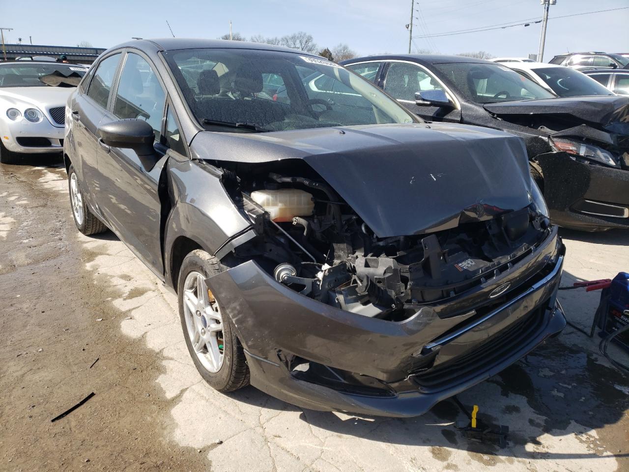 FORD FIESTA SE 2017 with VIN 3FADP4BJ7HM112545 - Photo from auction