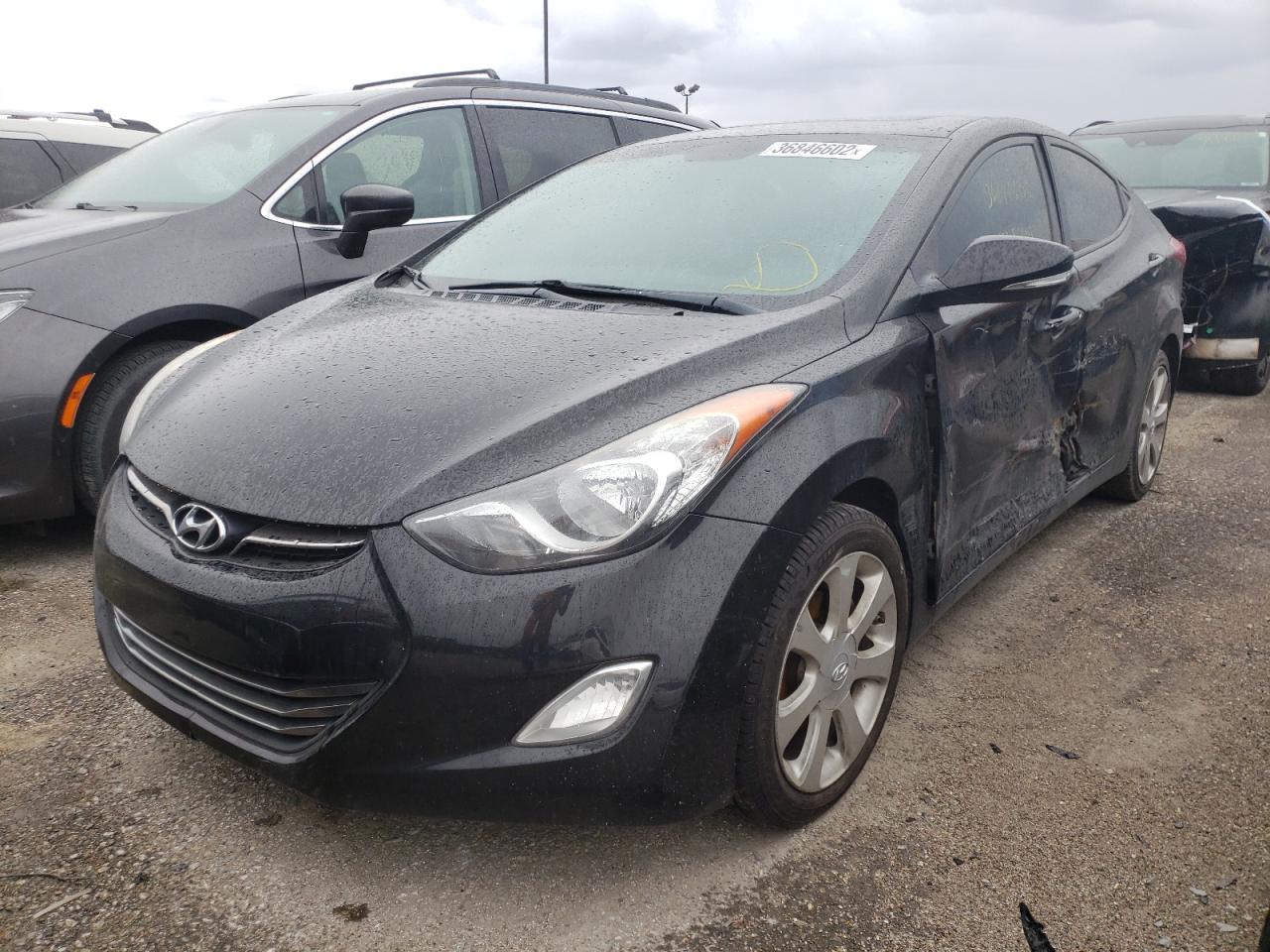 Photo 2 from auction – 2012 HYUNDAI ELANTRA GL with VIN 5NPDH4AE0CH116723