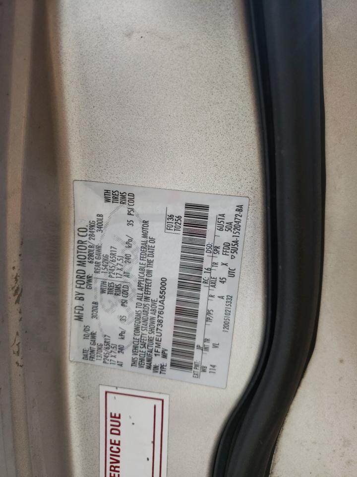 Photo 10 from auction – 2006 FORD EXPLORER X with VIN 1FMEU73876UA55000
